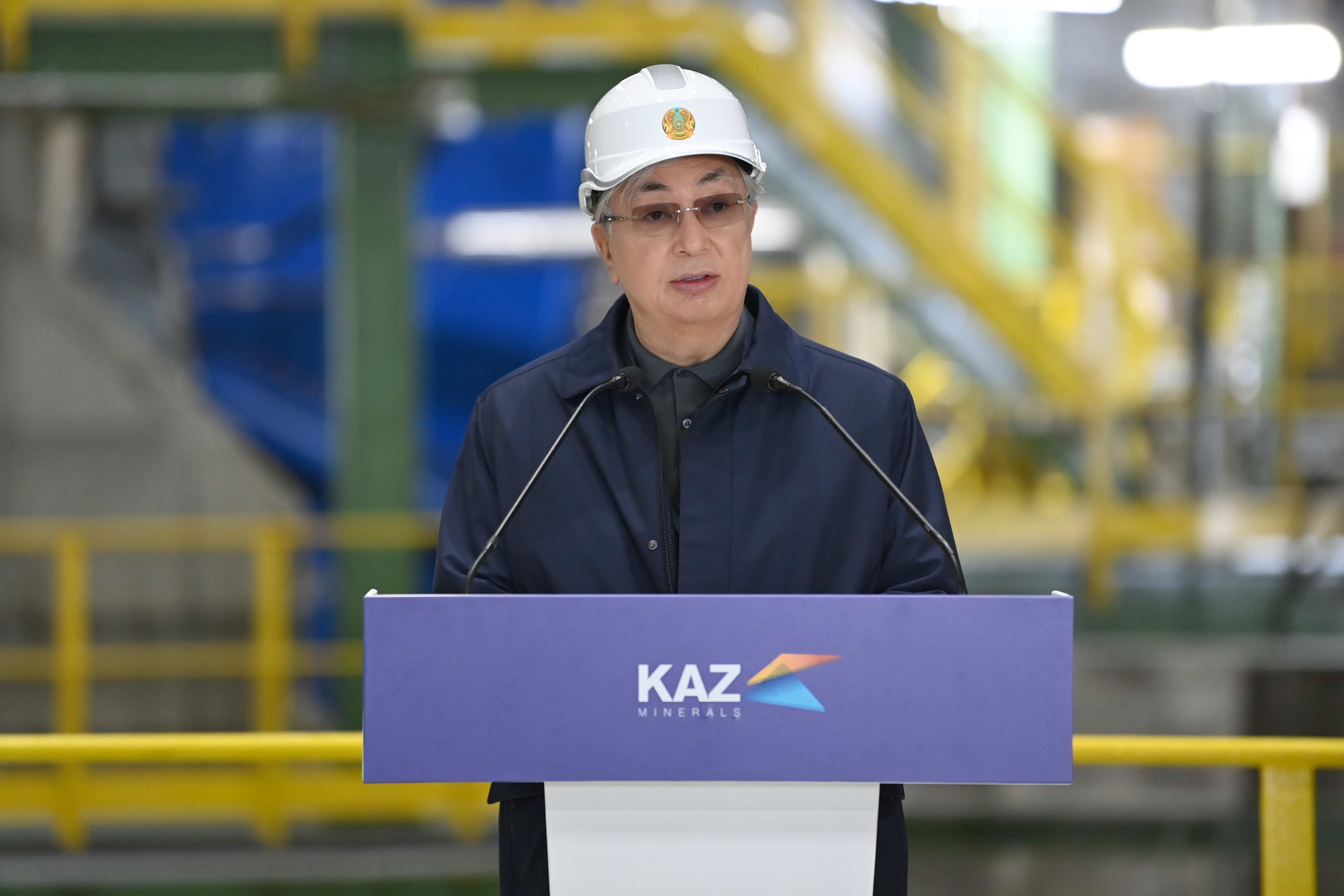 Президент посетил Актогайский горно-обогатительный комплекс