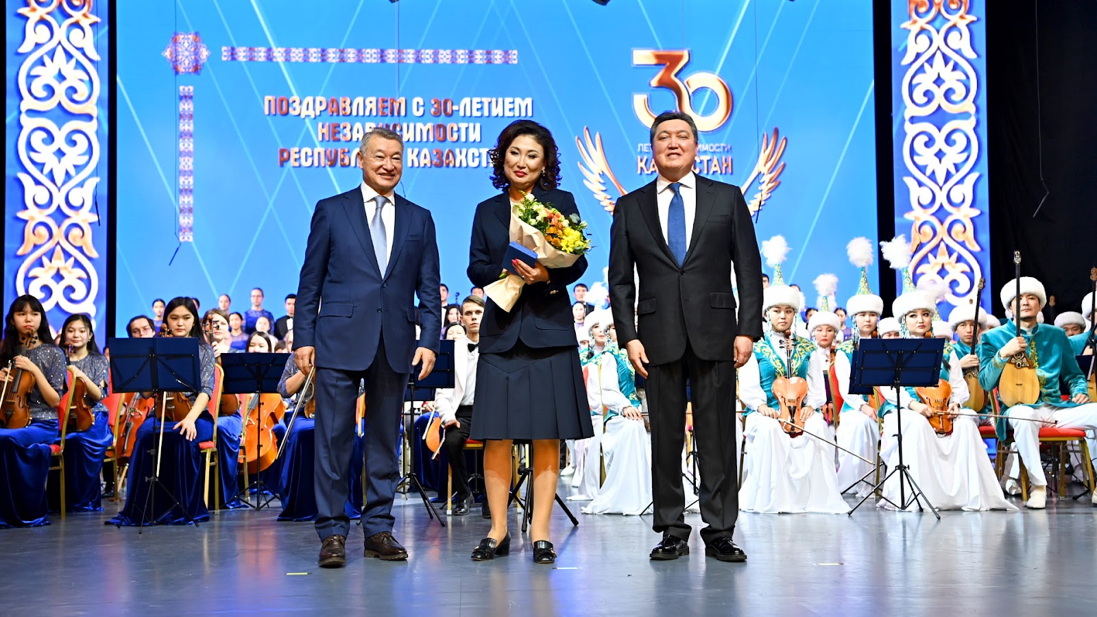 А. Мамин принял участие в открытии монумента Независимости в Восточно-Казахстанской области